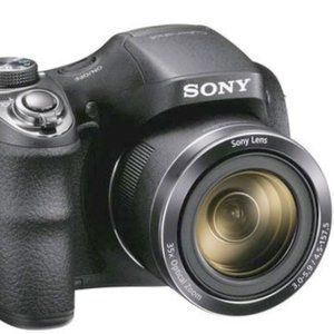 Sony Cyber-Shot DSC-H300 Camera, W/ Strap and Free Case
